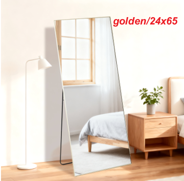 Rectangle Full Length Standing Mirror - Shatterproof Floor Mirror