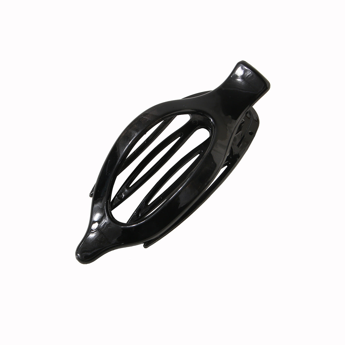 Large Oval Hair Claw Clip - Matte & Glossy Finish Hair Accessory