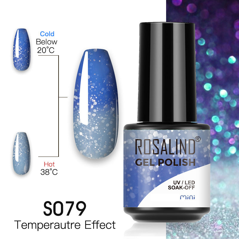 Nail Polish Glue 7ml Gel - Multi Color