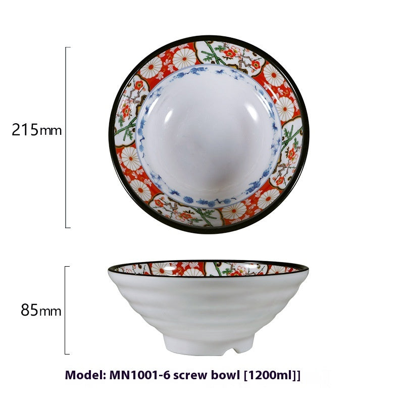 Japanese Cow-Shaped Porcelain Bowl Set for Kitchen & Dining