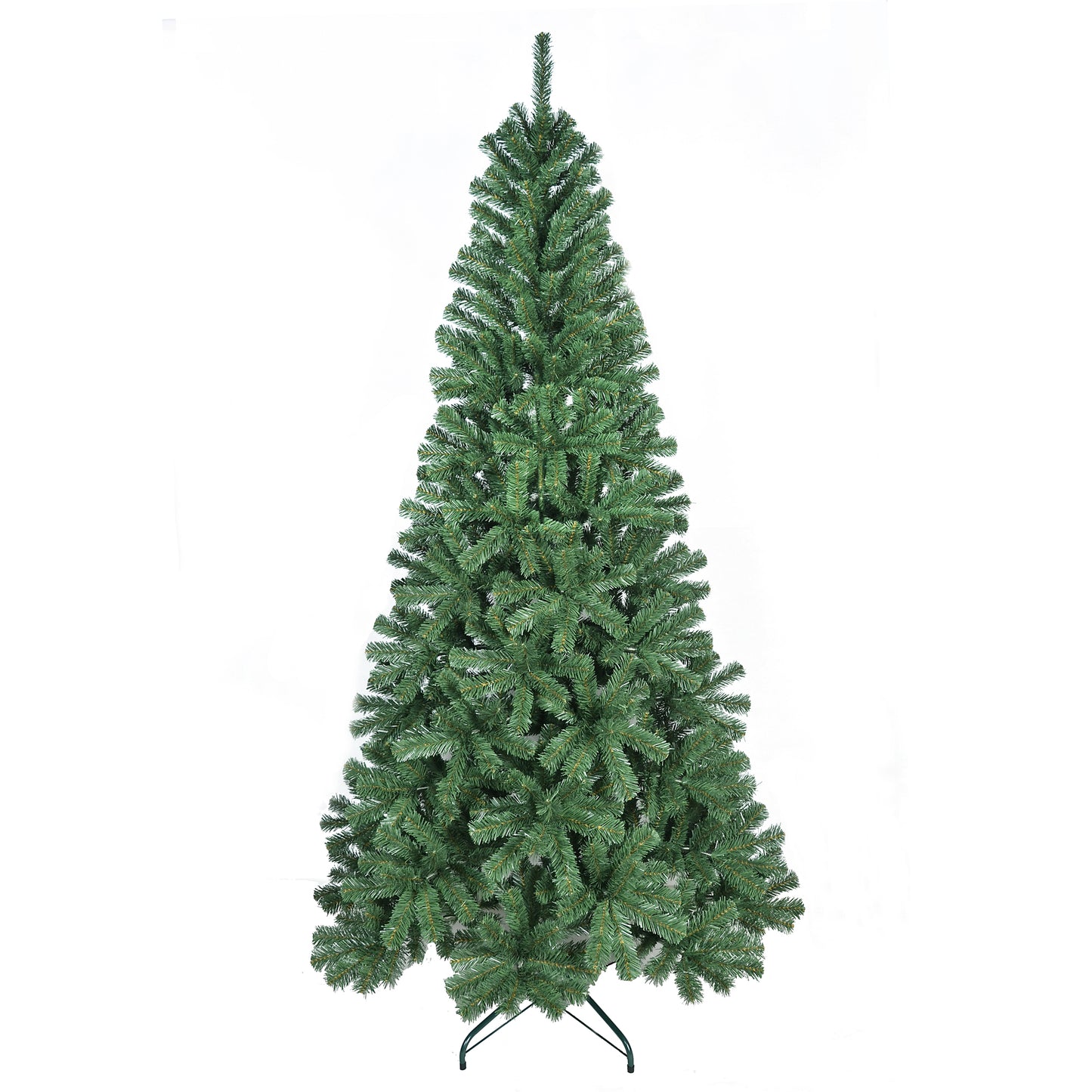 Unlit Artificial Christmas Tree with Metal Stand - Multiple Heights