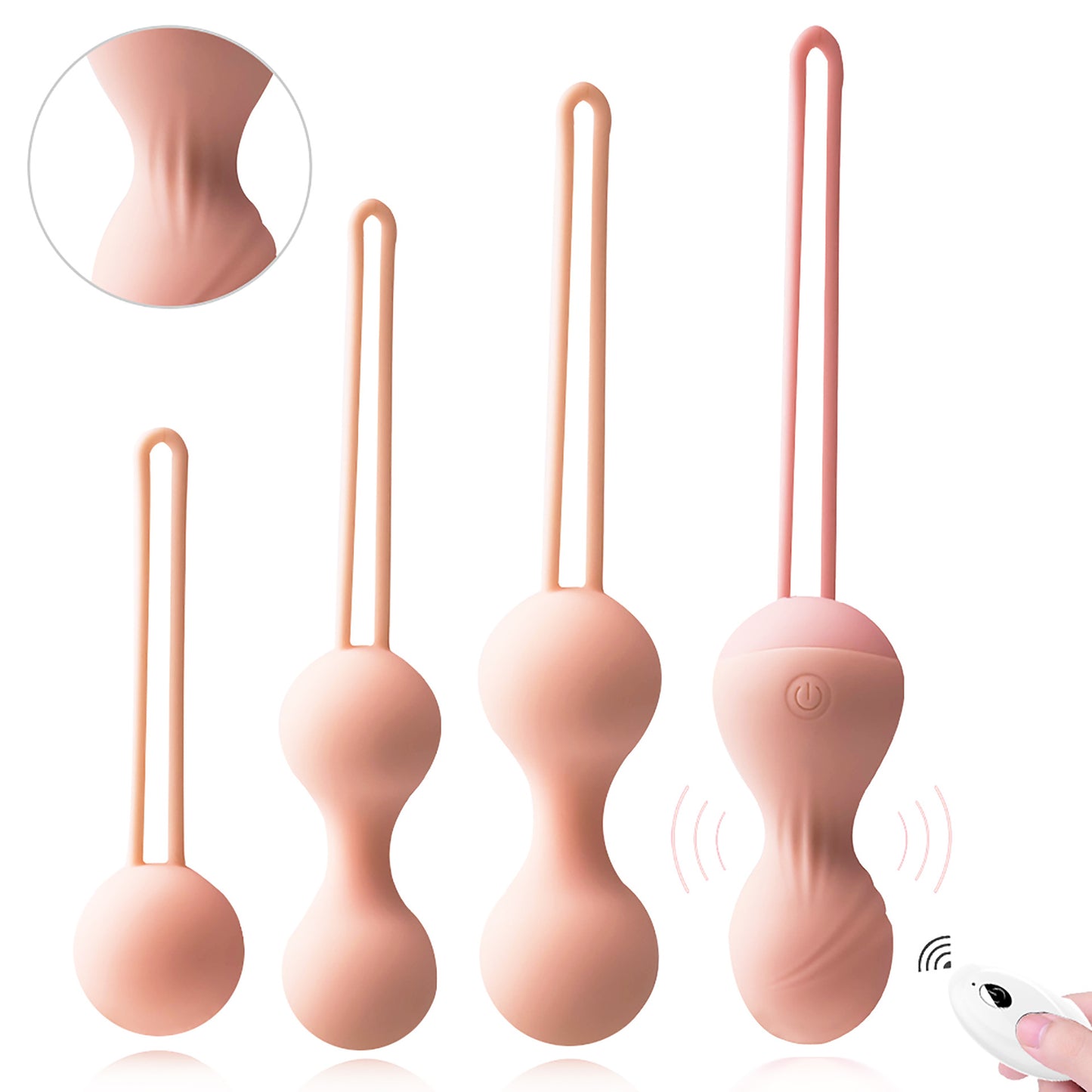 Female Vaginal Exercise Dumbbells Set for Pelvic Floor Muscle Strengthening