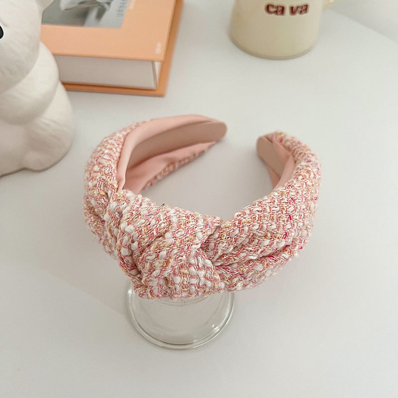 Korean Style Woolen Knotted Headband
