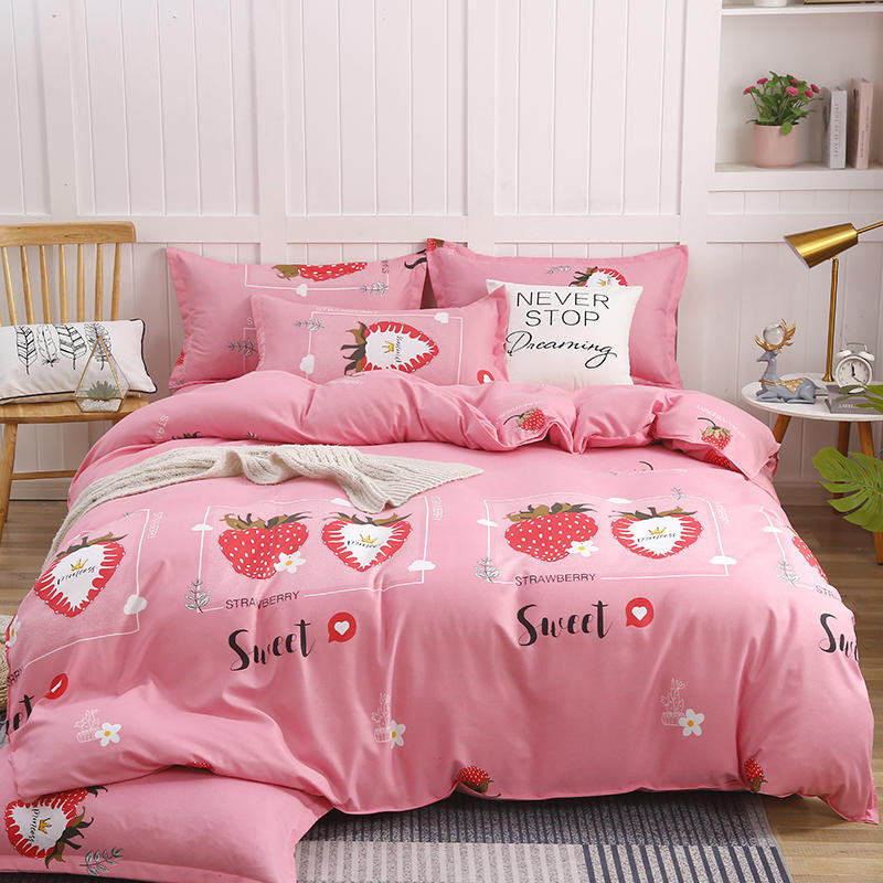 Cotton Bed Quilt Cover Set - Modern Minimalist Bedding, Multiple Sizes
