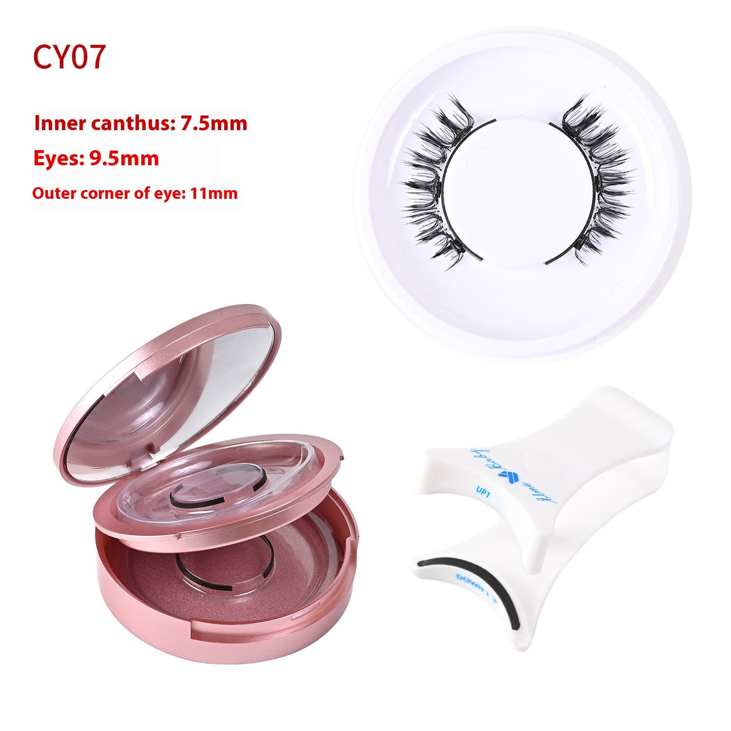Magnetic Glue-Free False Eyelashes - Natural Look, Long-Lasting, Collection Use