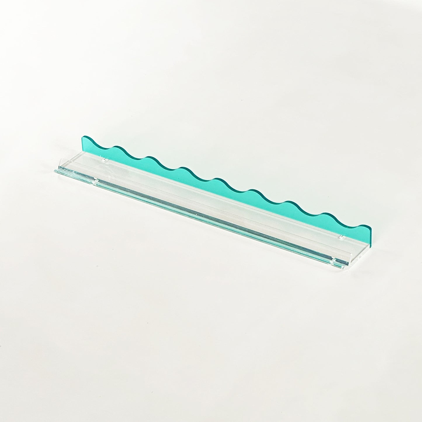 Acrylic Mahjong Ruler - Tile Pusher for Mahjong Games, 17.5 Inch