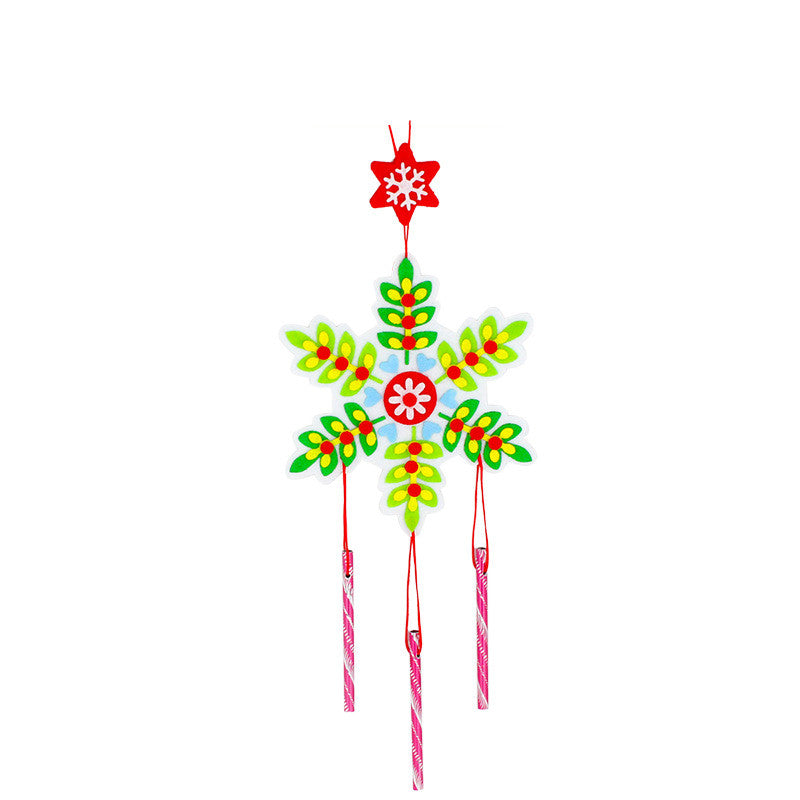 Christmas Wind Chime Decoration Pendant Nonwoven Festive Outdoor Decor