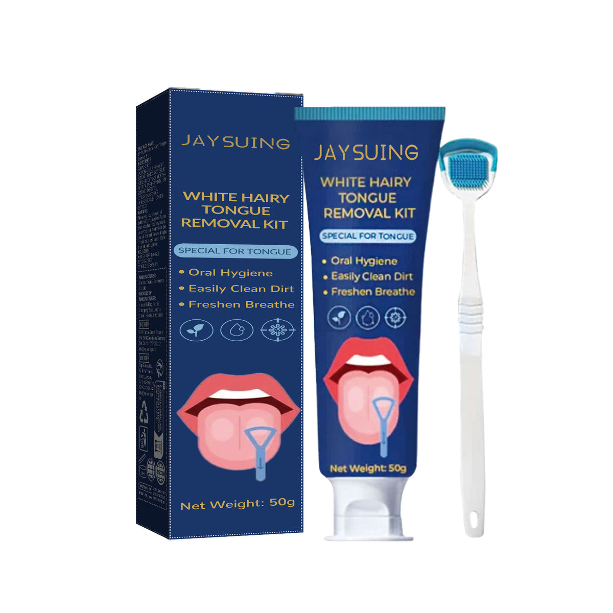 Tongue Coating Brush Clean Oral Care Remove Breath Odor