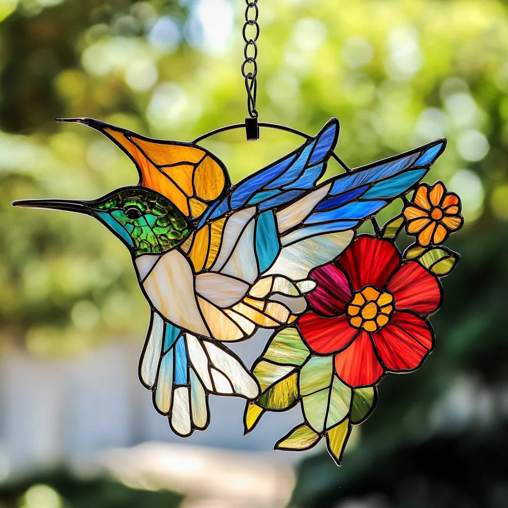 Car Interior Acrylic Pendant - Modern Vehicle Decoration, 15cm