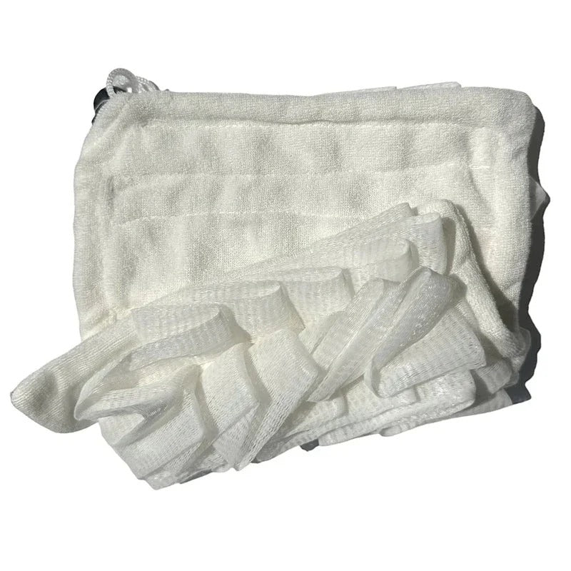 Travel Two-in-One Face Wash and Bath Loofah Towel - Multi-Color