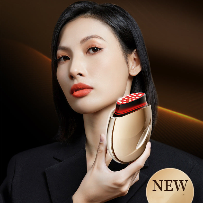 Portable Collagen Beauty Gun with EMS & Red Light Therapy - USB or AC