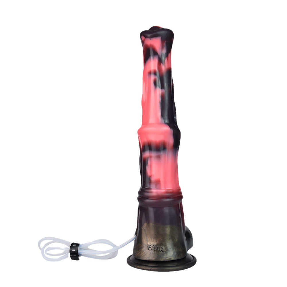 Anal and Vaginal Cleaning Device - Silicone Masturbation Toy for Adults