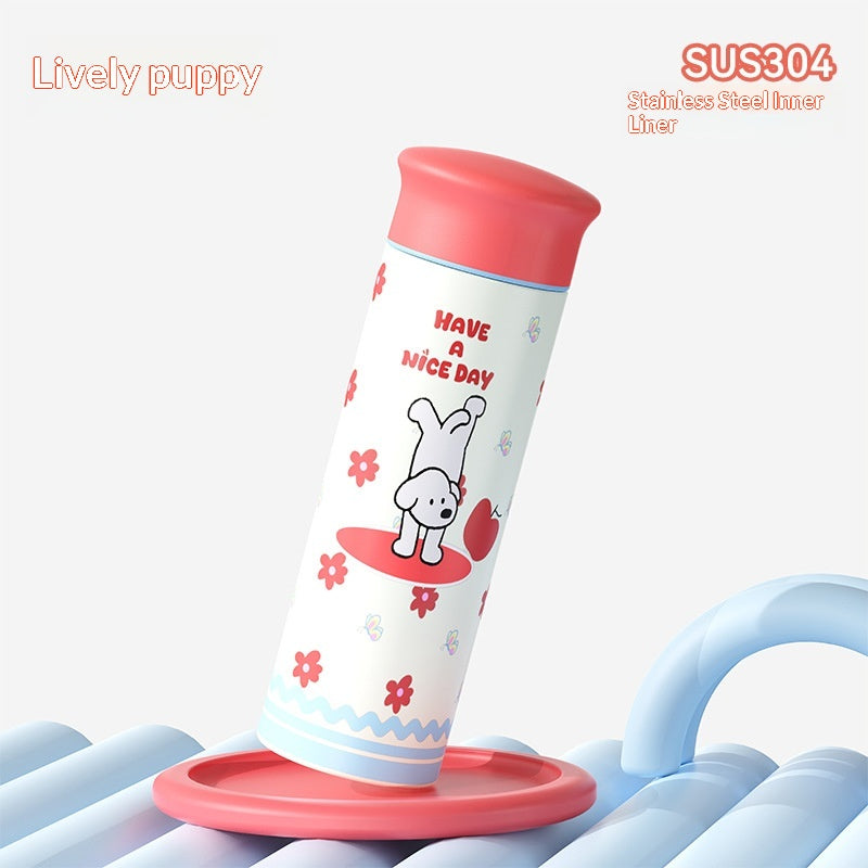 Portable Stainless Steel Water Bottle for Office & Travel, 450ml