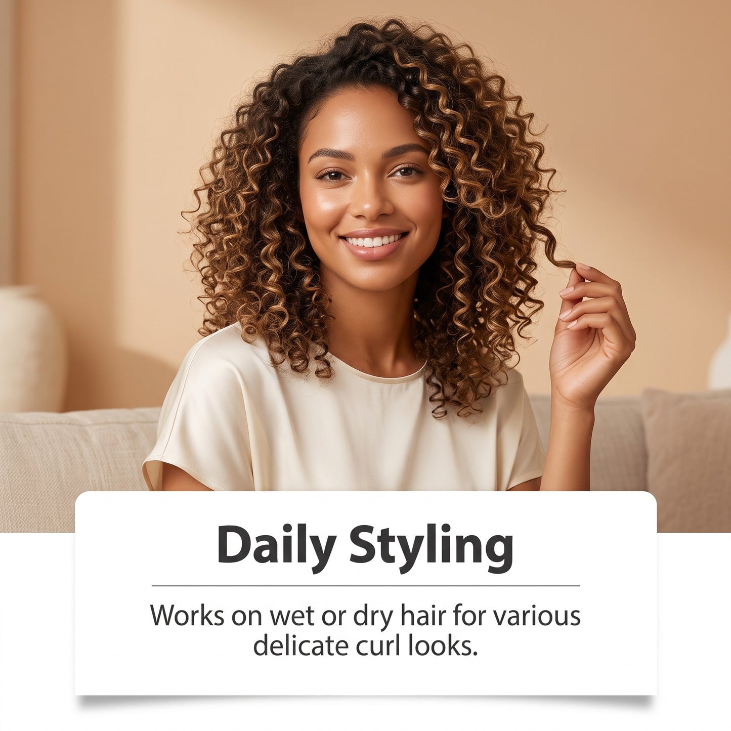 Curl-Defining Hair Gel for Voluminous Curls - 100g Moisturizing Styling Gel