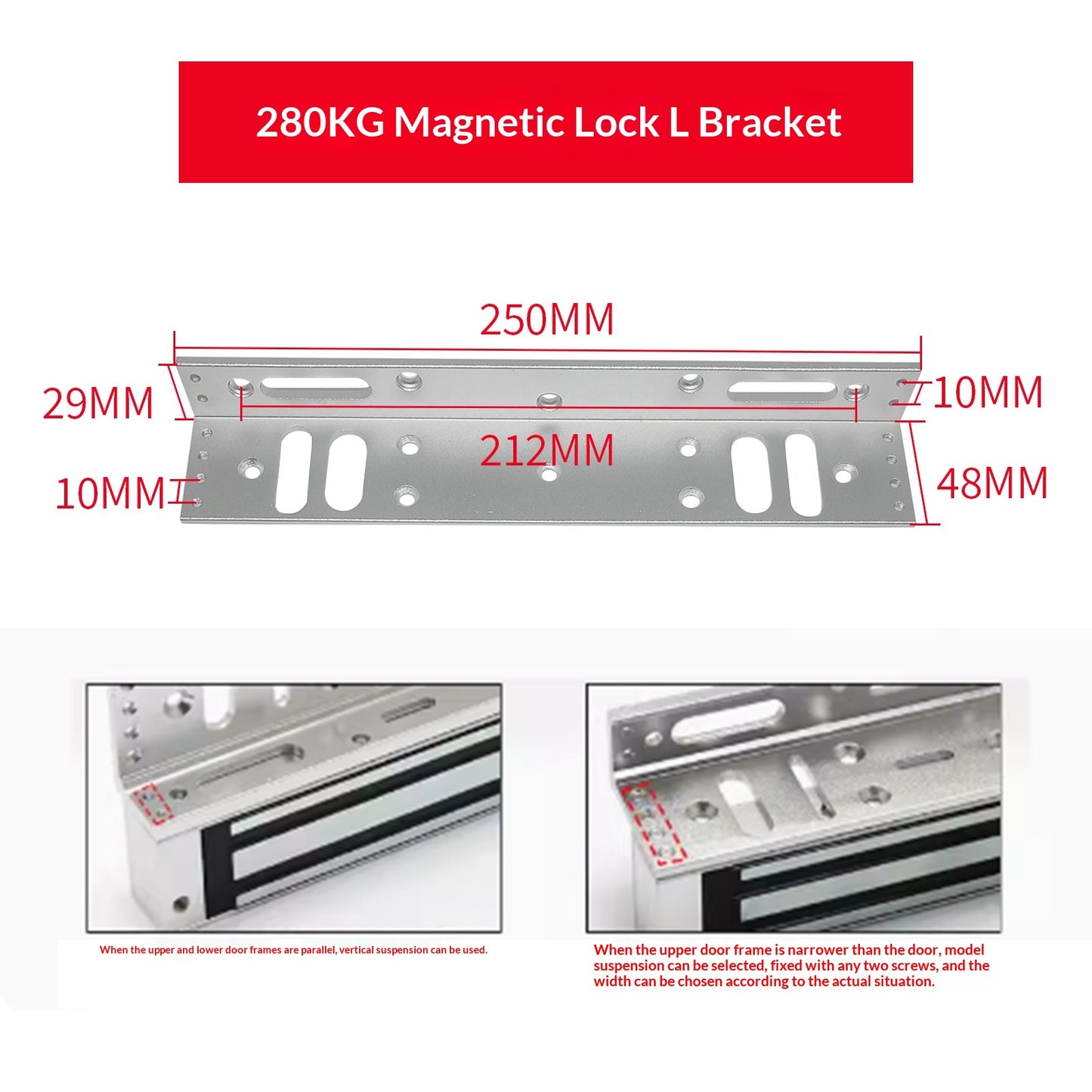Magnetic Access Control Lock for Fire Doors - Smart Security System