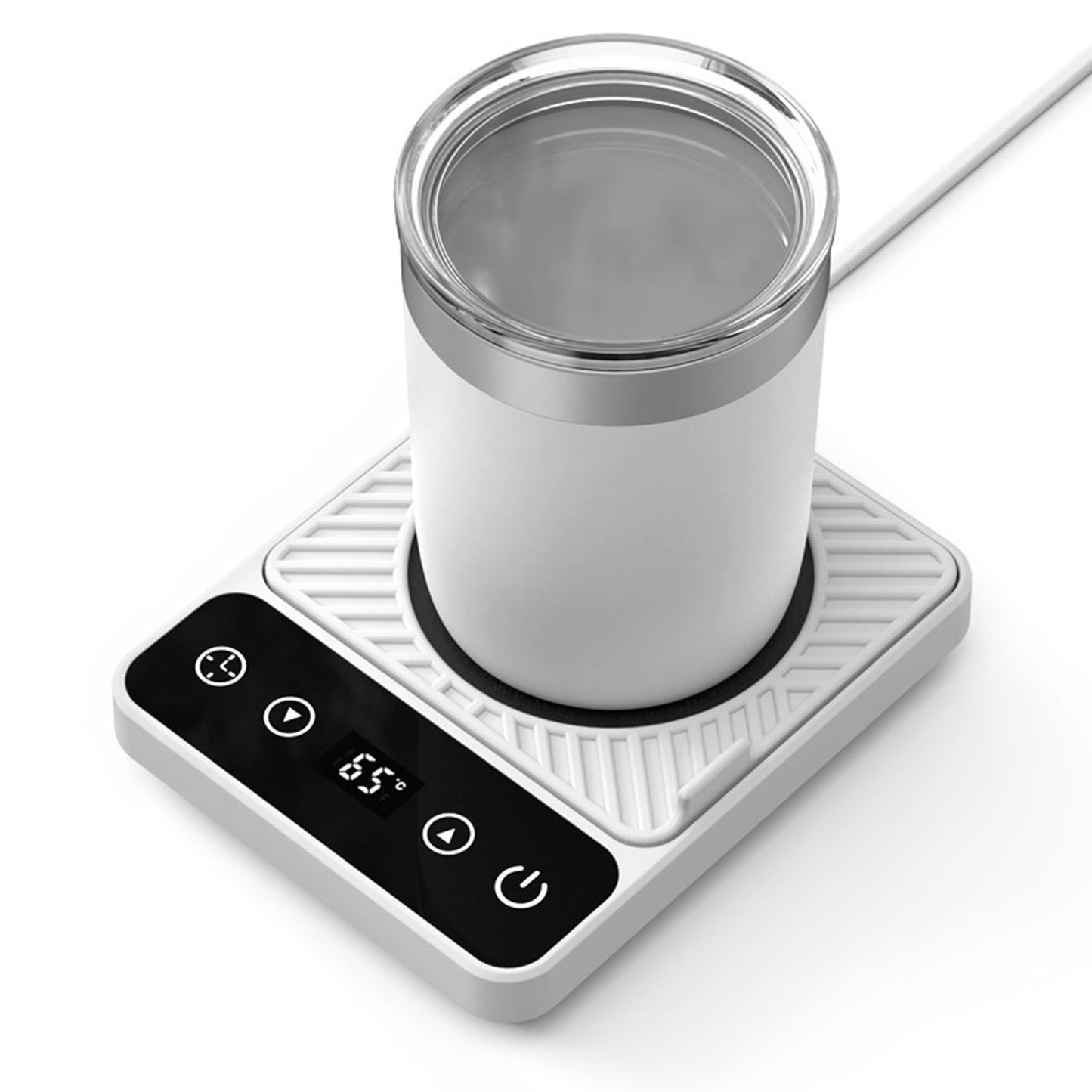 Electric Mug Warmer with 6 Temperature Levels & Auto Shut Off