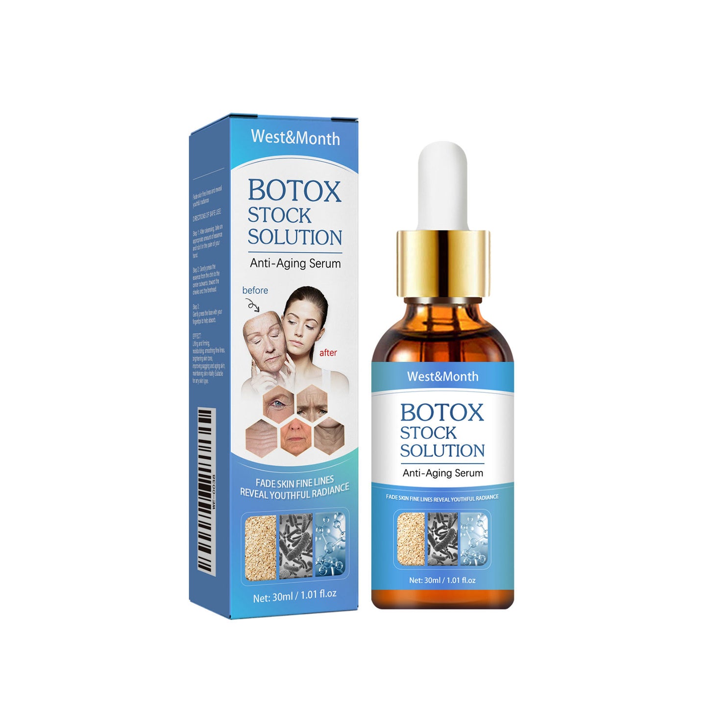 Collagen Anti-Aging Facial Essence 30ml Brightening Skin Care Serum