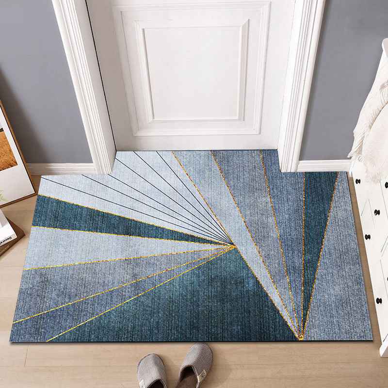 Crystal Velvet Doormat Entry Rug Modern Minimalist Household Floor Mat