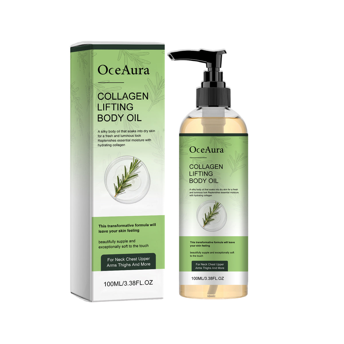 Body Massage Oil - Smooth & Glossy, 100ml