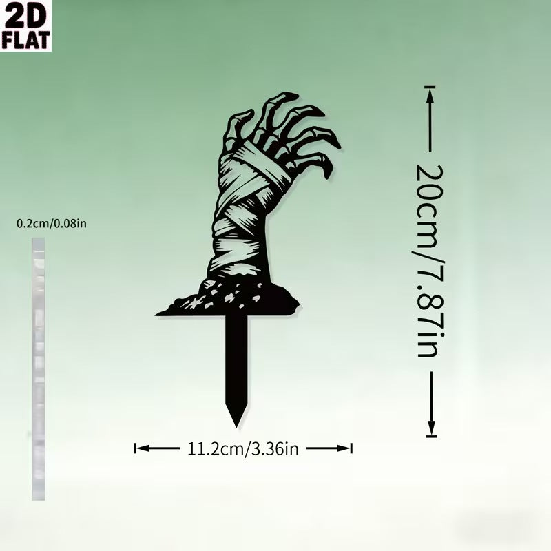 Acrylic Halloween Garden Decoration Picks - Multiple Sizes & Styles
