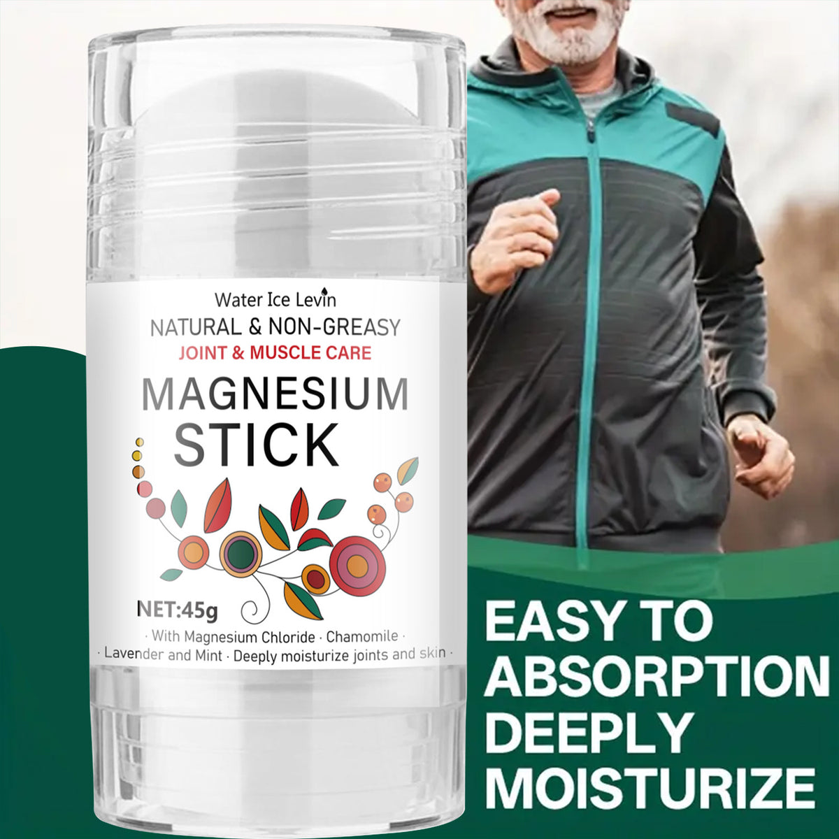 Magnesium Oil Deodorizing Balm Stick 45g