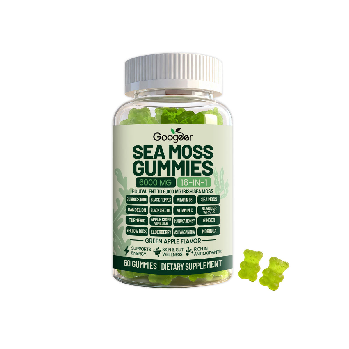 Vitamin C & D3 Gummies with Plant Compounds - 60 Count