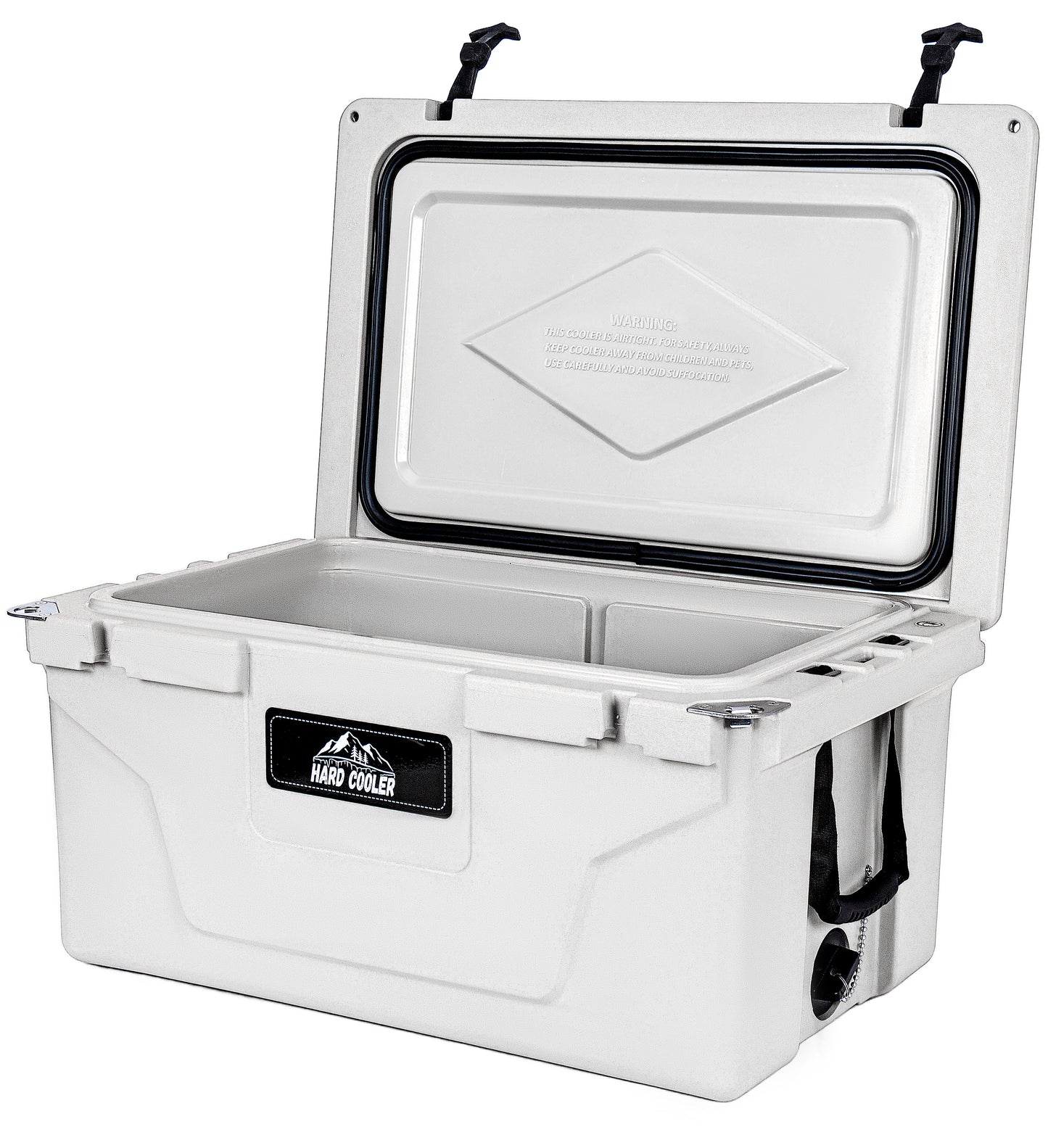 65QT Portable Insulated Cooler Box for Camping, Fishing & Outdoor Use