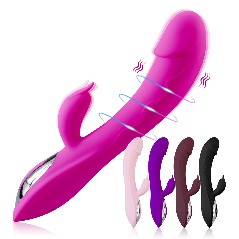 G-Spot Vibration Female Massage Device - Manual Silicone Adult Wellness