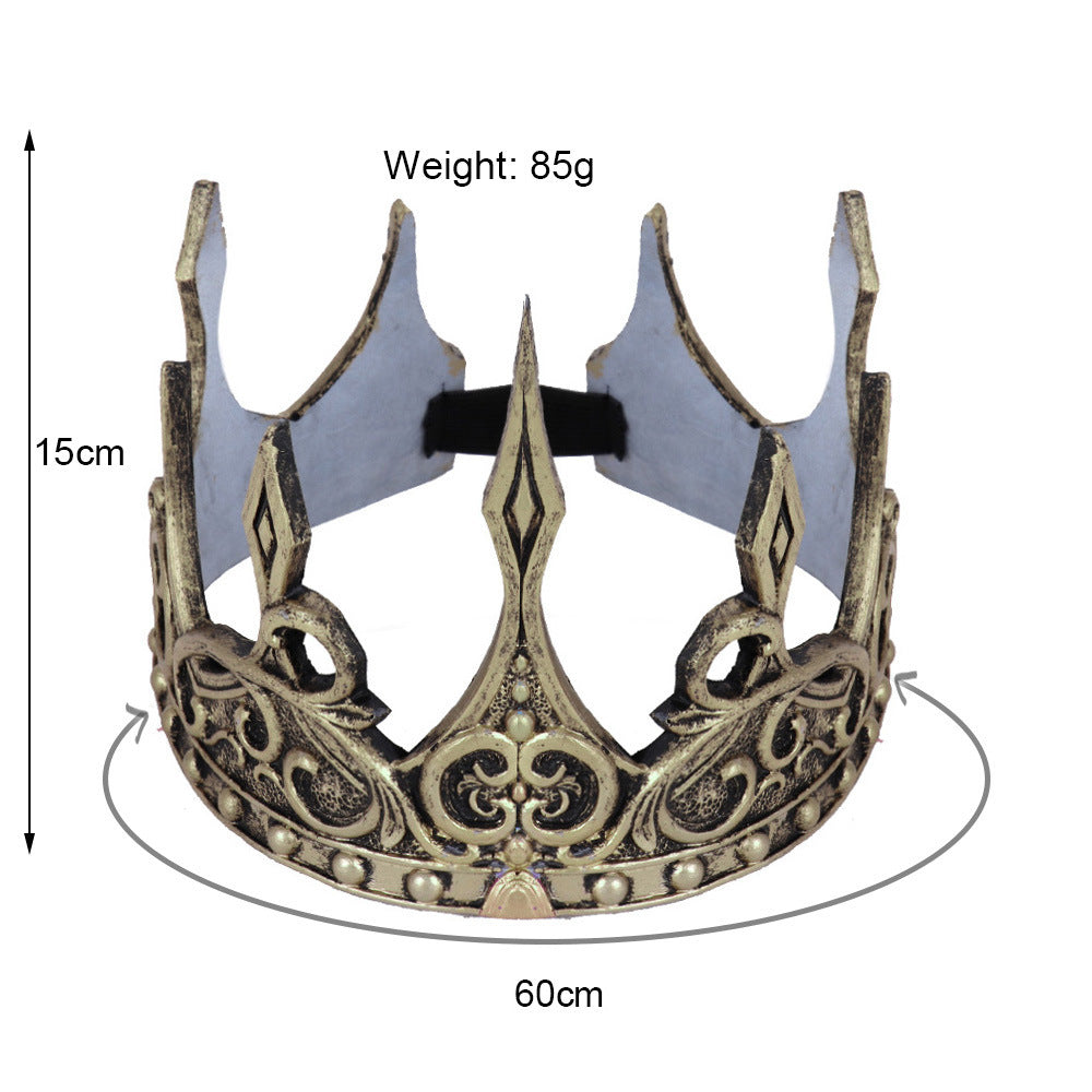 King's Crown Headdress – Stage Performance Props