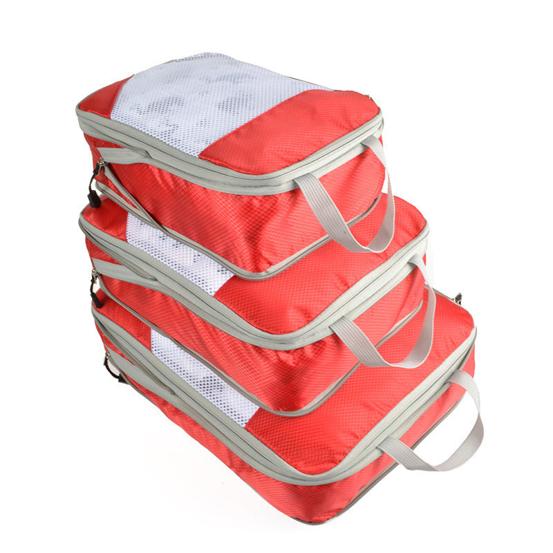 Waterproof Travel Compression Storage Bag Set - Multi-Purpose Dry Organizer