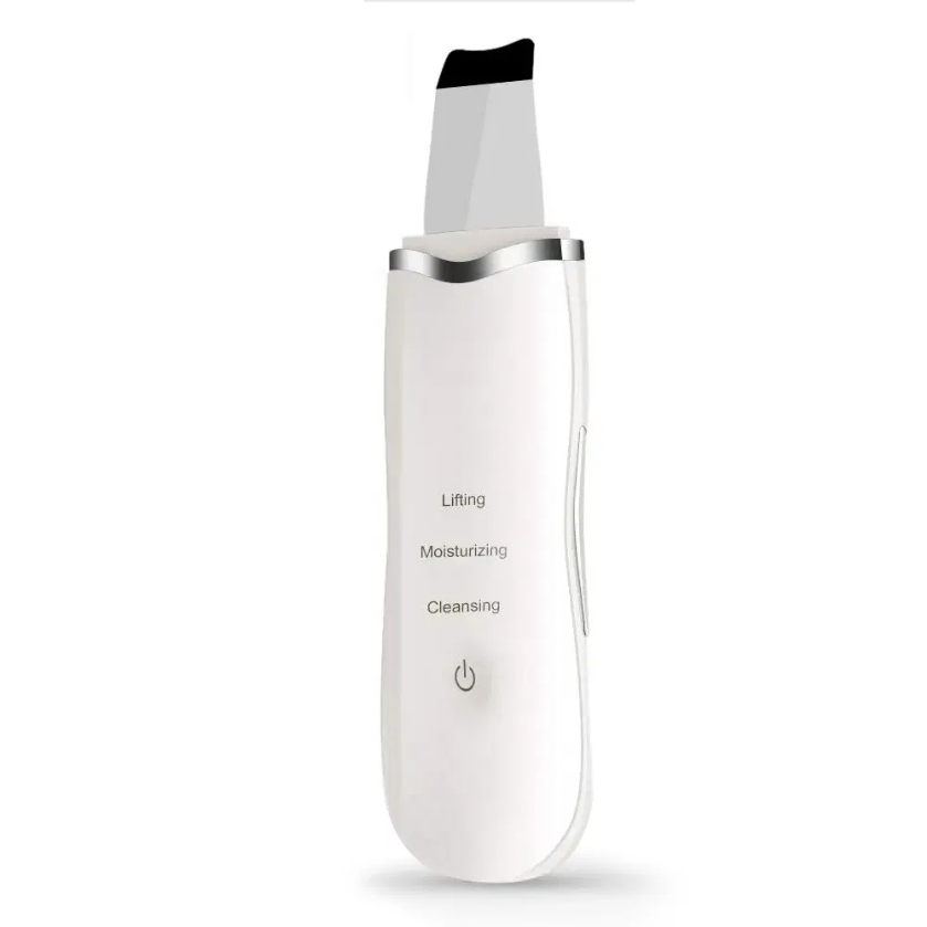 3-in-1 Ultrasonic Facial Spatula - Electric Skin Scrubber for Deep Cleansing