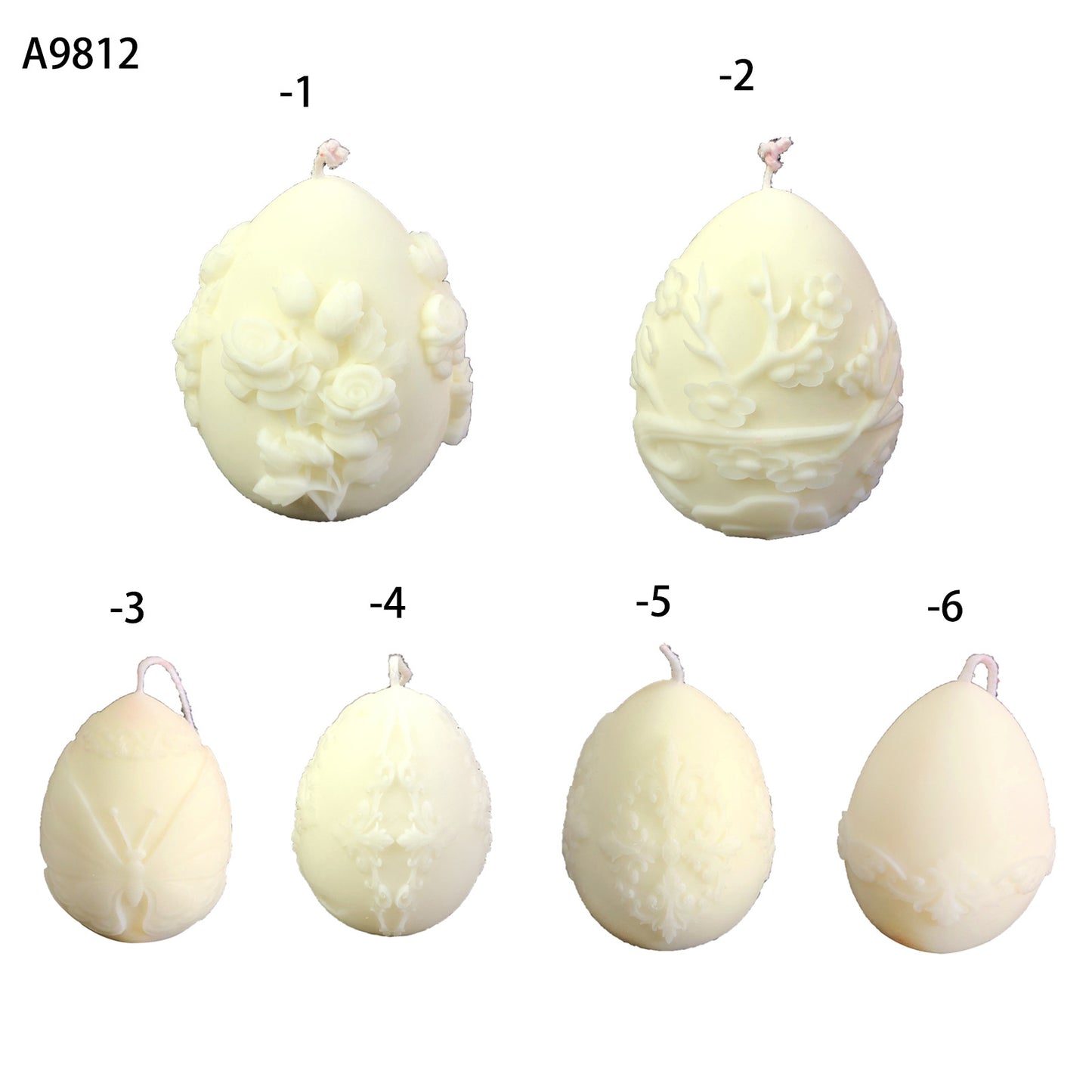 Egg Silicone Mold for Baking, Chocolate, Candle Making & Crafts - Irregular Shapes