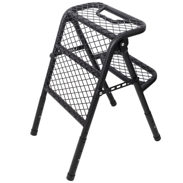 Foldable SUV Tire Ladder - Adjustable Vehicle Access Step for Truck & Offroad
