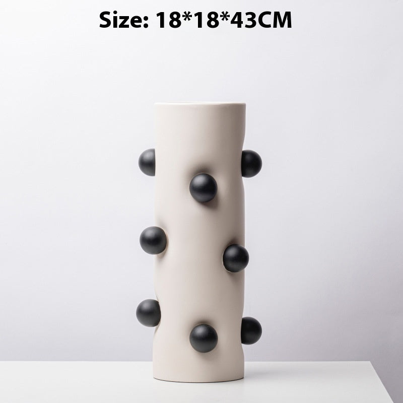 Modern Nordic Resin Vase - Small & Large Sizes for Home Decor