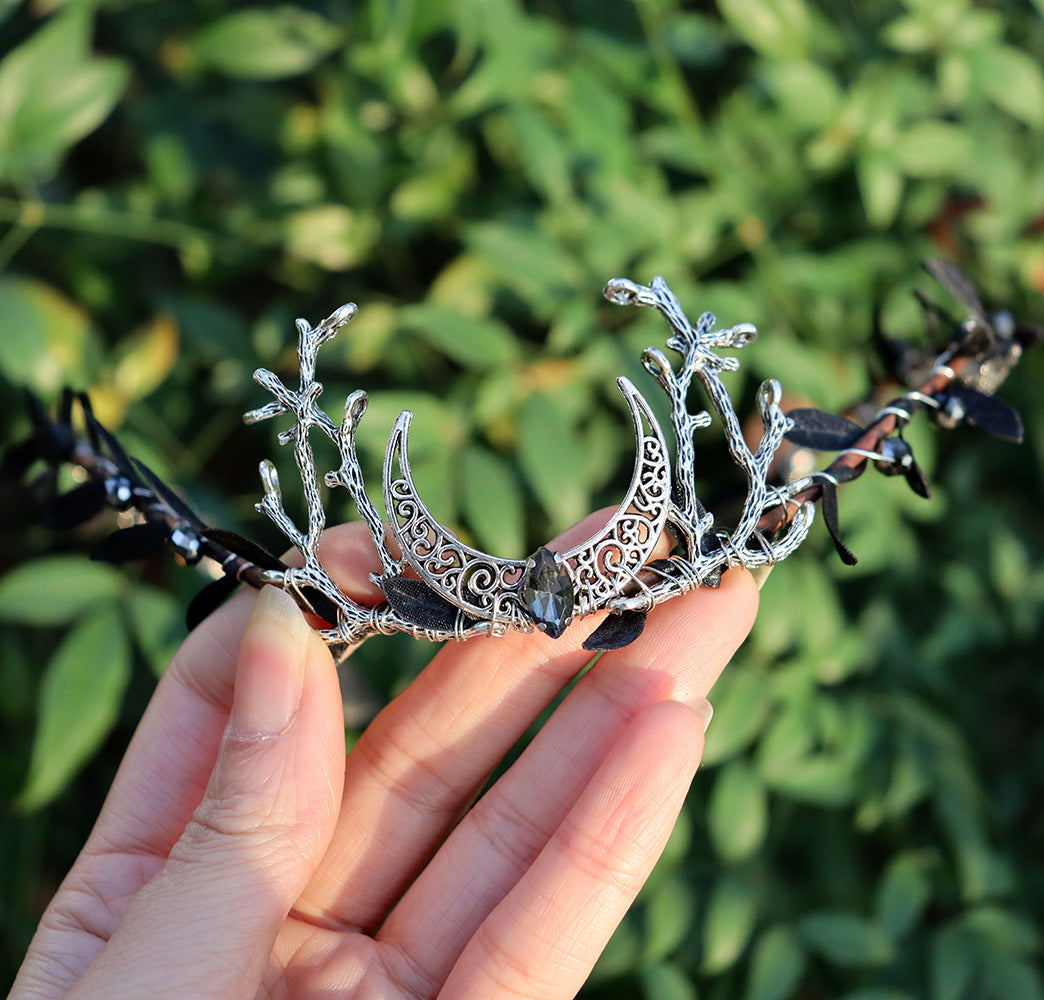 Crystal Raw Stone Hair Band - Multiple Styles