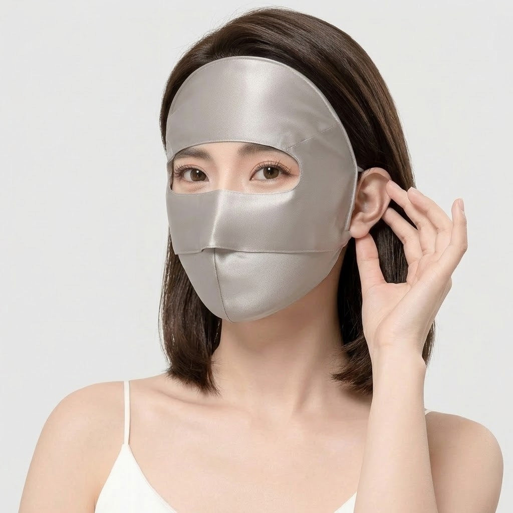 Silk Sun-Protective Face Mask