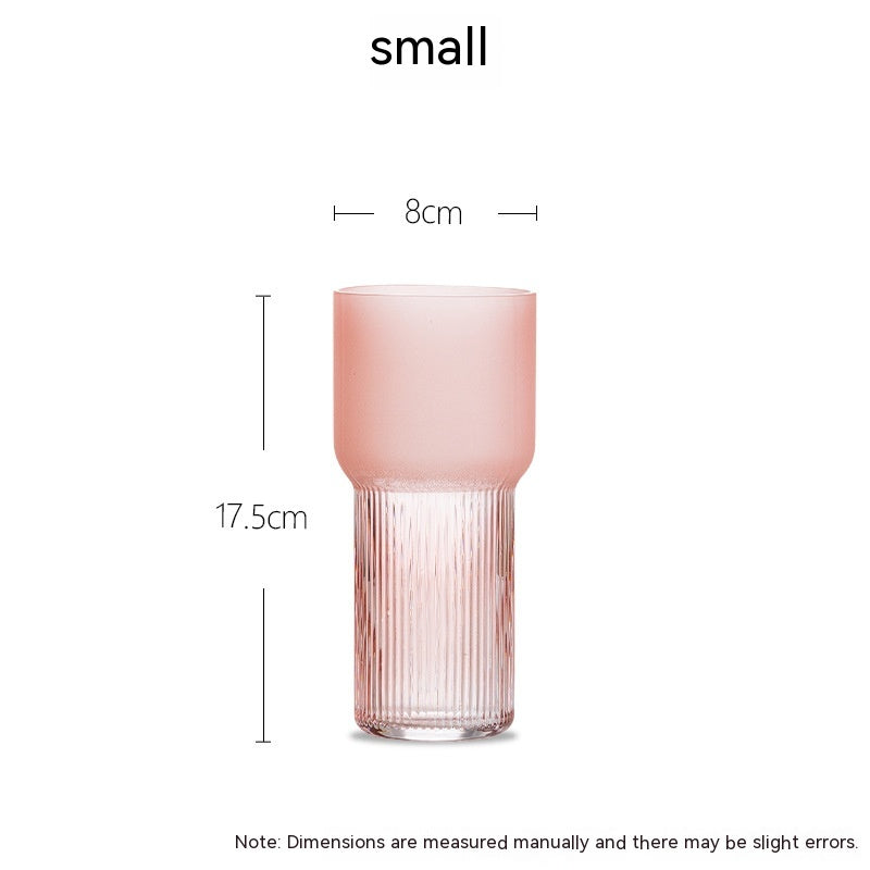 Nordic Glass Vase - Handmade, Small/Medium/Large Phantom Size Decor