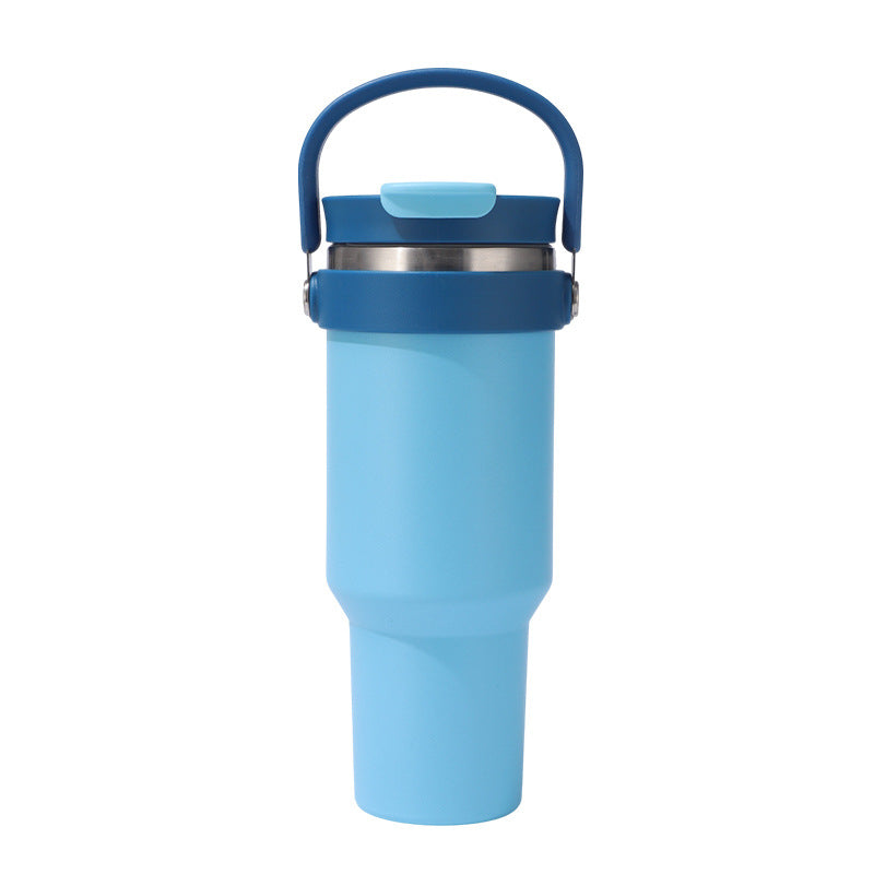 Large Capacity Double Wall Stainless Steel Car Cup - 40oz Drinkware