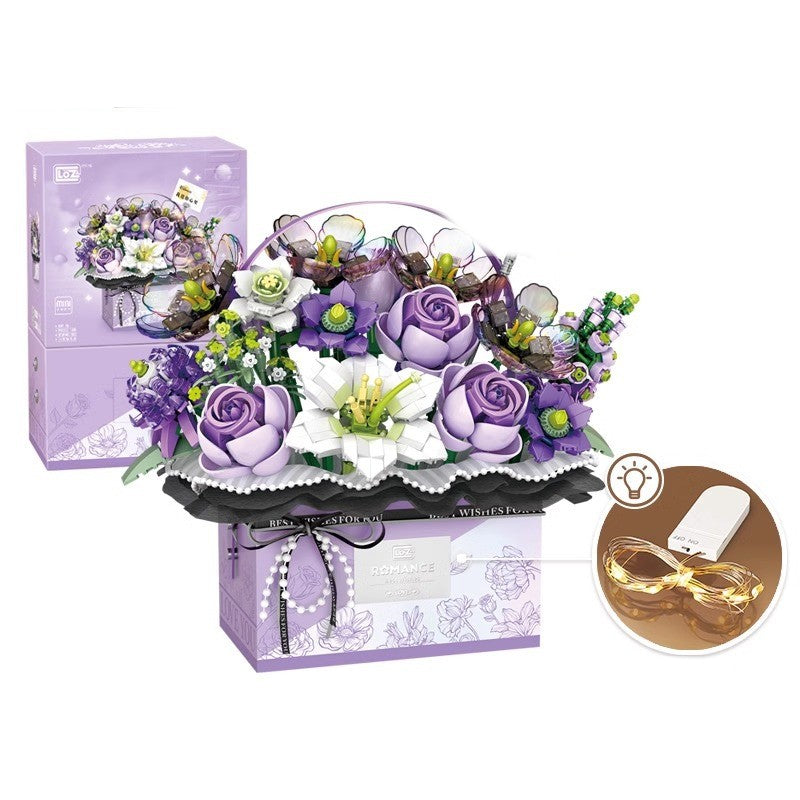 Building Blocks Set - Small Particles, Magic Glitter & Haze Purple