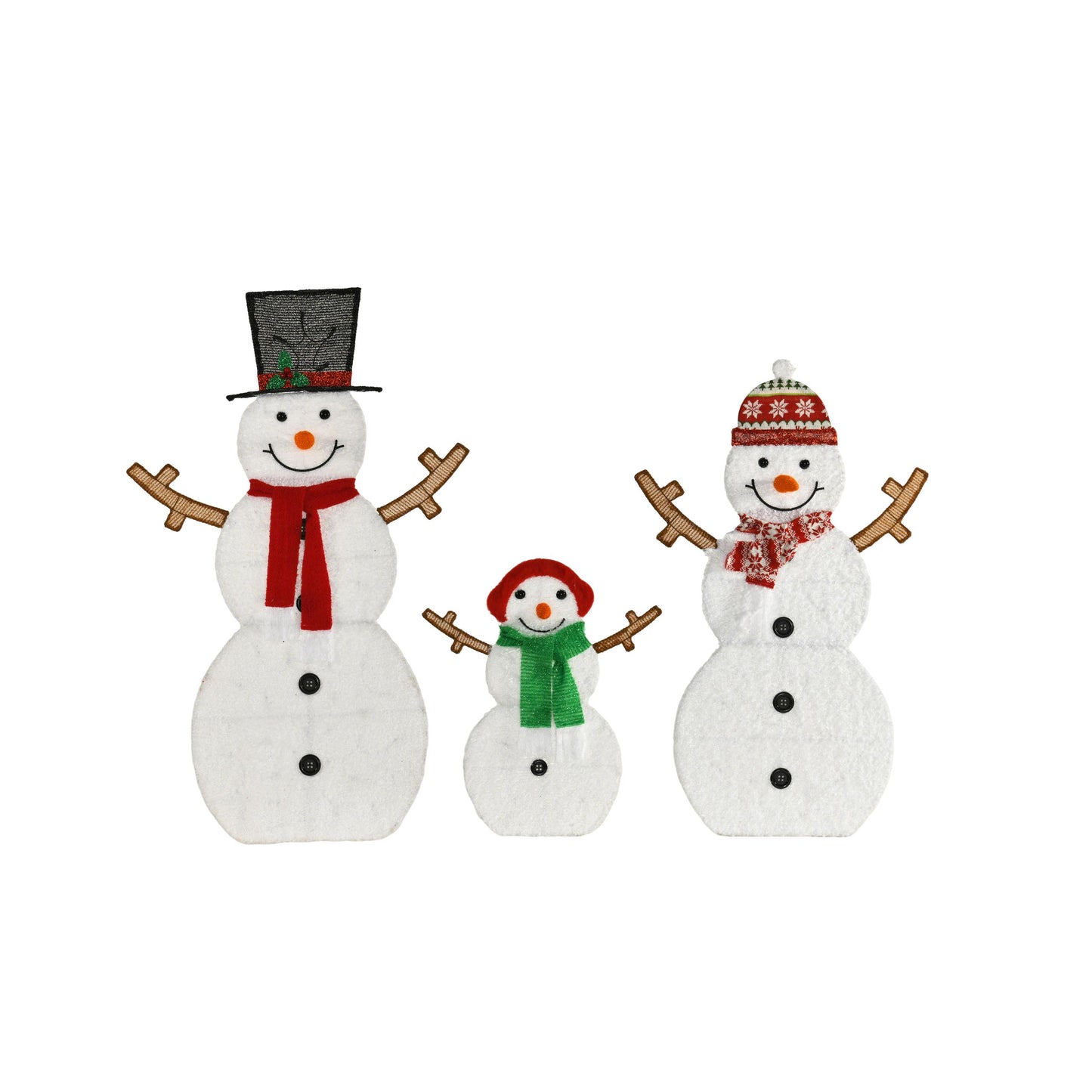 Snowman-Shaped LED Lights for Festive Indoor & Outdoor Decor