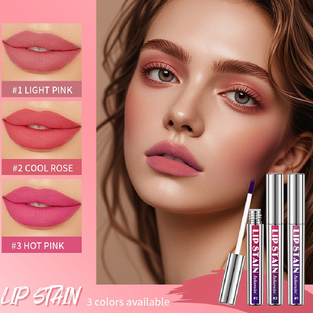 Moisturizing Lip Gloss Set - Matte, Non-Smudge, No Stain - Multiple Colors