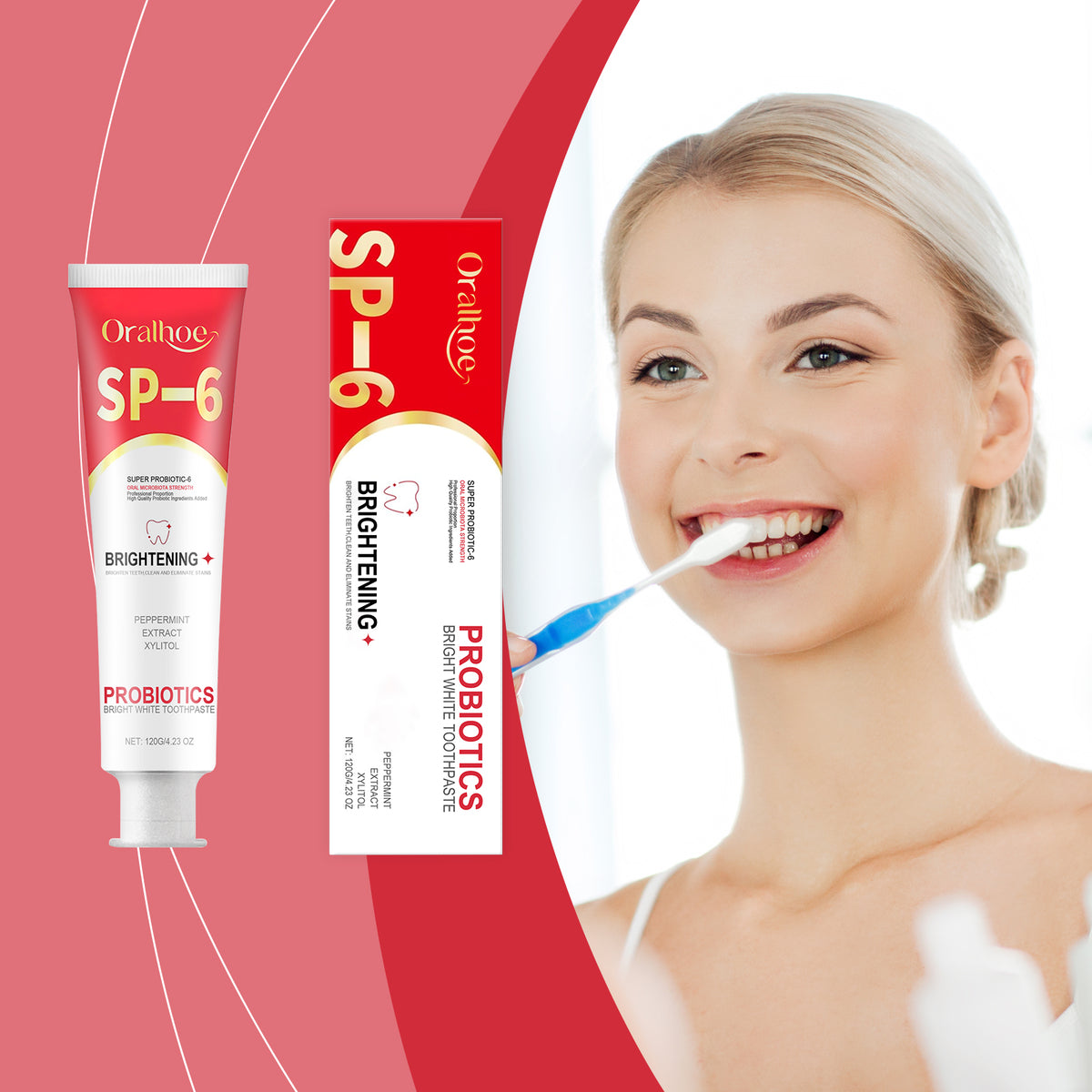 Probiotic Whitening Toothpaste 120g