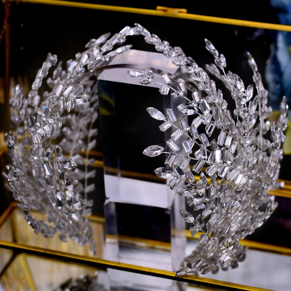 Rhinestone Wedding Headband - Crystal Hair Accessory