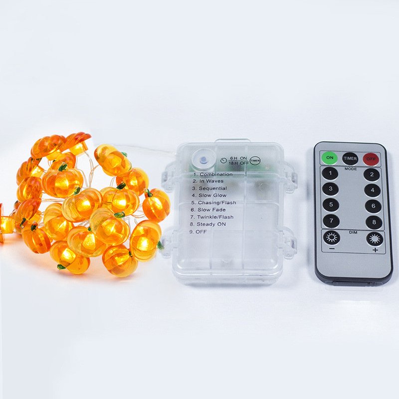 Battery Operated LED String Lights with Remote Control for Holiday Decor