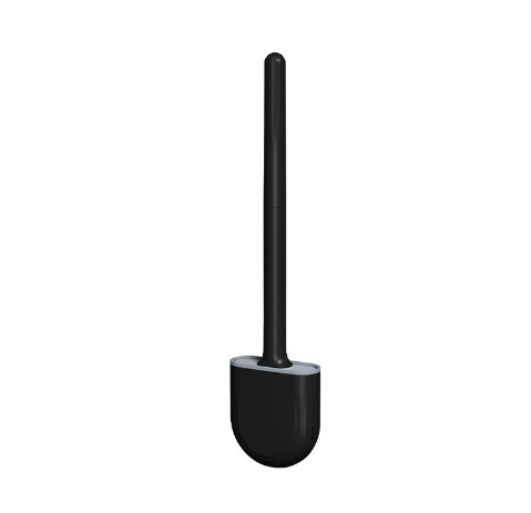 Detachable Handle Toilet Cleaning Brush with Soft Plastic Head - No Dead Ends