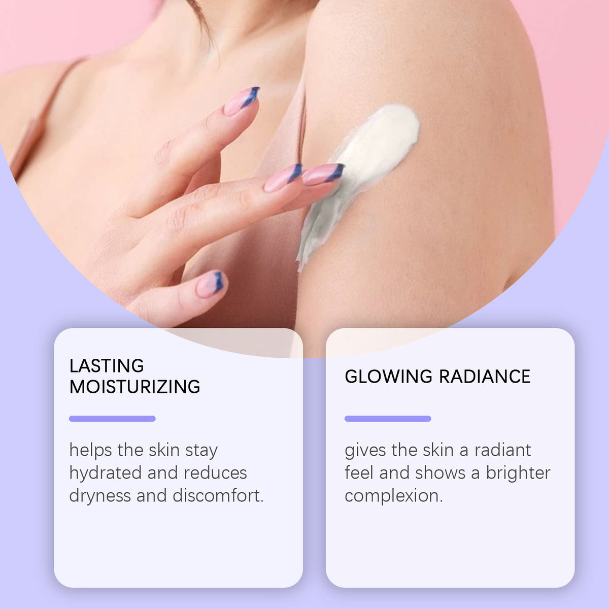 Blueberry Caramel Firming Body Cream - Gentle Moisturizer 100g