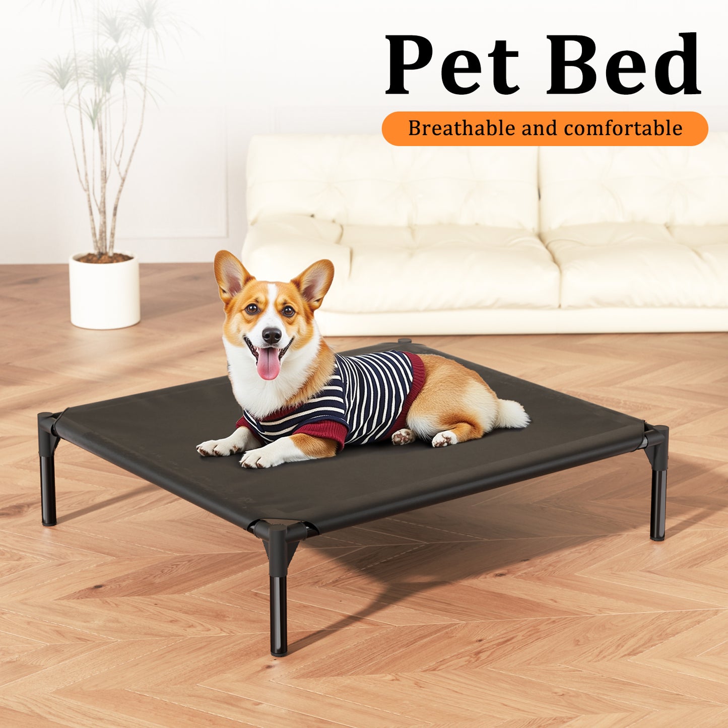Pet Bed with Oxford or Mesh Fabric - Multiple Sizes, Self Pickup Only