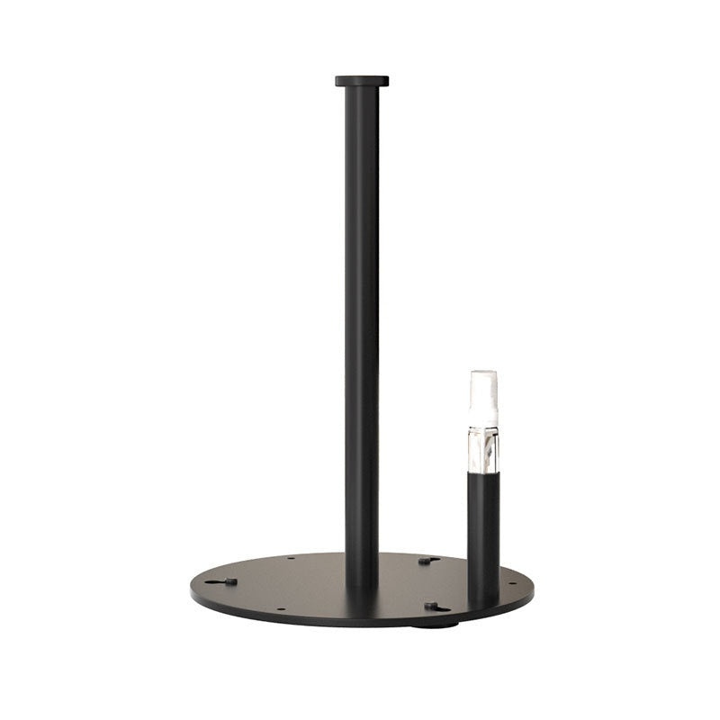 Kitchen Countertop Tissue Holder with Spray Bottle - Black