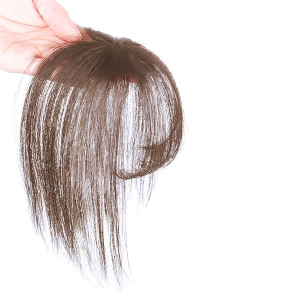 French Bangs Wig | Medium Length Synthetic Hair | Multiple Colors