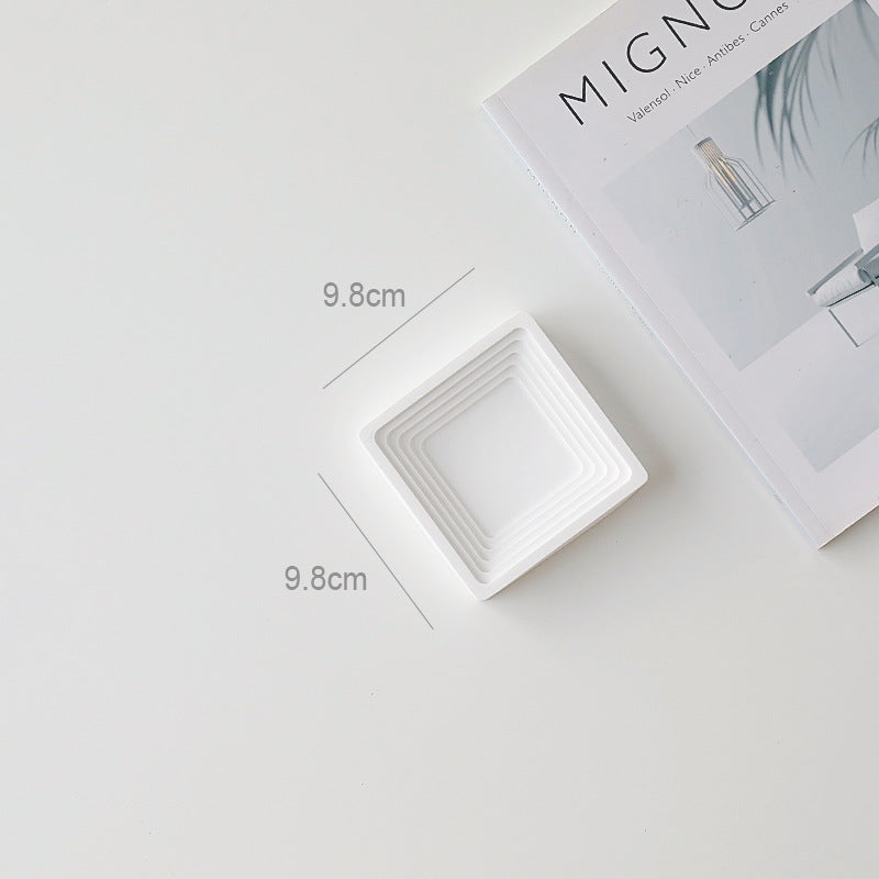 Small Plaster Tray for Food & Photography Props - Multiple Colors